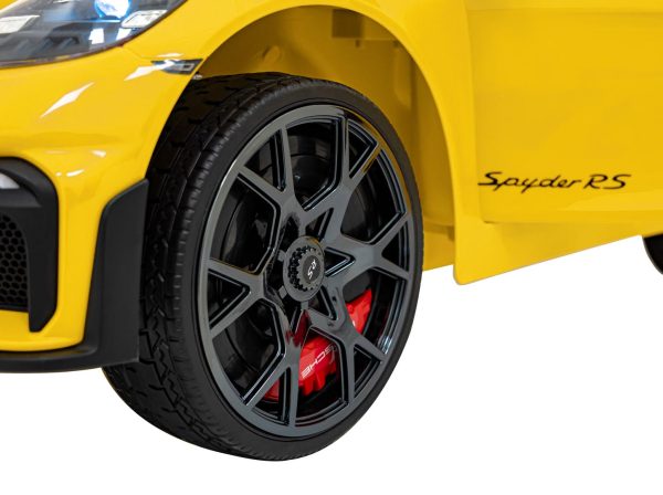 Porsche 718  vehicle Yellow MP4 - Image 14