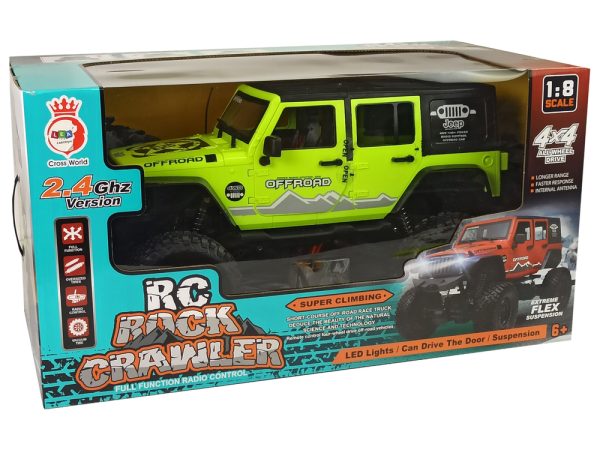 Rock Crawler 2.4 GHz Green 4x4 Shock Absorbers - Image 8