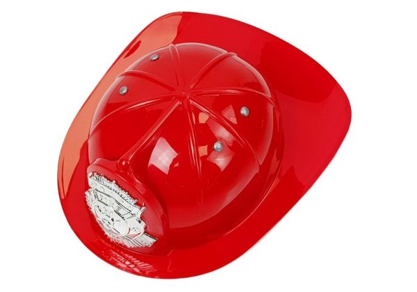 Vatrogasna oprema "Bal" sa kacigom i dodacima - crveni - Slika 3
