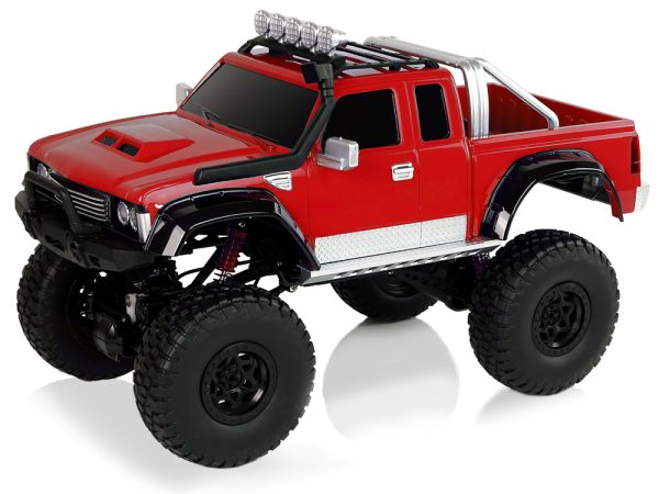 Auto na daljinsko upravljanje R/C 2.4G Climbing Car 1:8 4x4 - crveni - Image 2