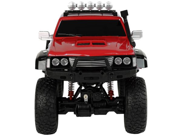 Auto na daljinsko upravljanje R/C 2.4G Climbing Car 1:8 4x4 - crveni - Image 3