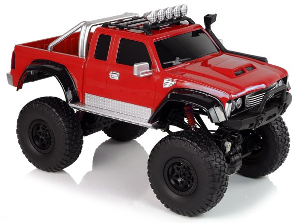 Auto na daljinsko upravljanje R/C 2.4G Climbing Car 1:8 4x4 - crveni - Image 4