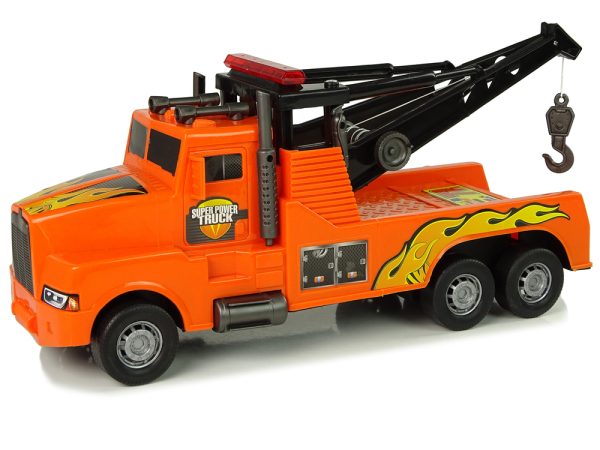 Auto Tow Truck Roadside Assistance 1:10 Rope Orange - Image 3