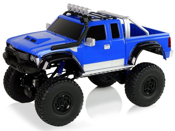 Auto na daljinsko upravljanje R/C 2.4G Climbing Car 1:8 4x4 - plavi - Image 2