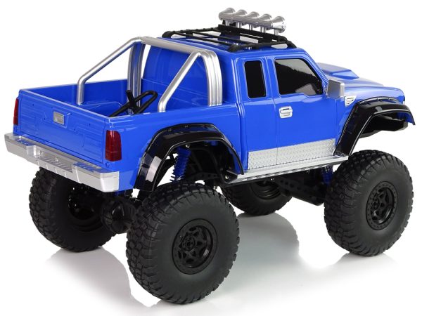 Auto na daljinsko upravljanje R/C 2.4G Climbing Car 1:8 4x4 - plavi - Image 5