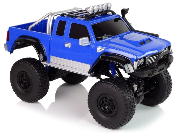 Auto na daljinsko upravljanje R/C 2.4G Climbing Car 1:8 4x4 - plavi - Image 4