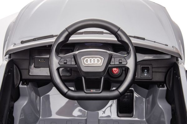 Electric Ride On Car Audi RS6 BRD-2118 Grey - Image 7