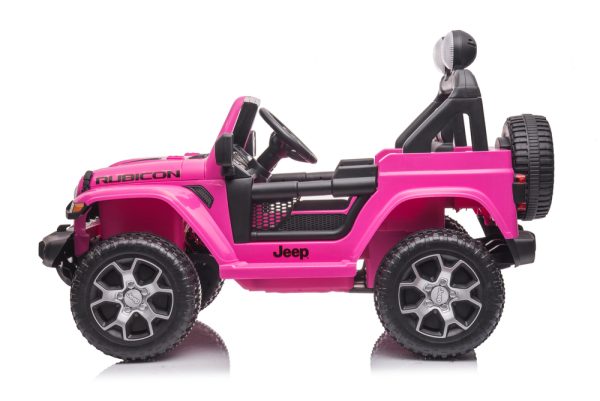 Licencirani auto na akumulator Jeep Rubicon DK-JWR555 - rozi - Image 2