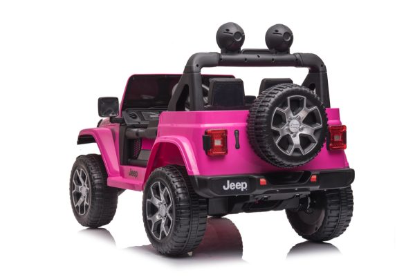 Licencirani auto na akumulator Jeep Rubicon DK-JWR555 - rozi - Image 3