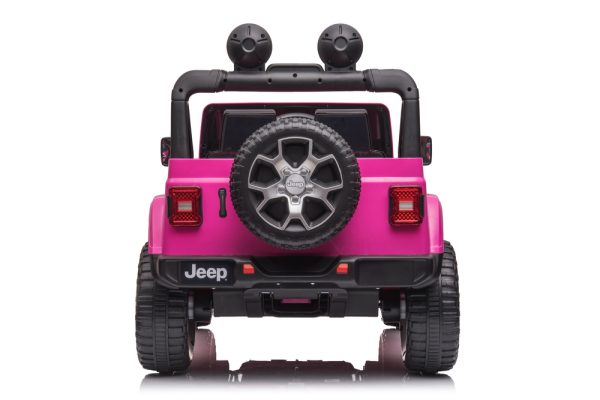 Licencirani auto na akumulator Jeep Rubicon DK-JWR555 - rozi - Image 4