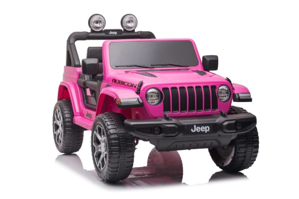 Licencirani auto na akumulator Jeep Rubicon DK-JWR555 - rozi - Image 5