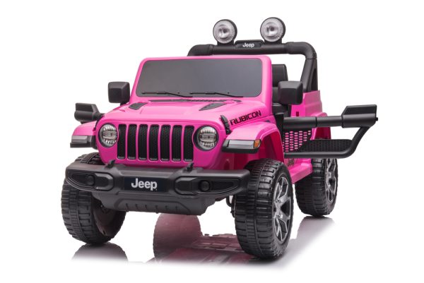 Licencirani auto na akumulator Jeep Rubicon DK-JWR555 - rozi - Image 7