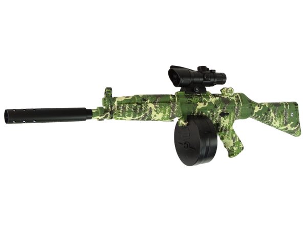 Rifle Pistol Gel BBs Green Automatic XXL MP5 - Image 2