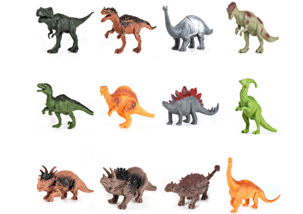 Dinosaurs Figures Set Park Accessories Box 46 Pieces - Image 2