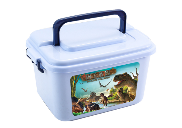 Dinosaurs Figures Set Park Accessories Box 46 Pieces - Image 4