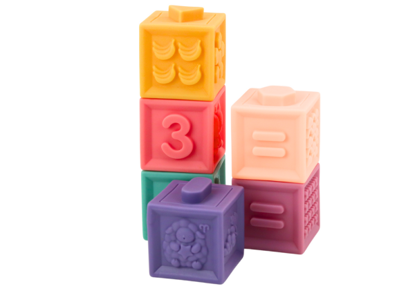 Soft Educational Blocks Animals Numbers Letters Colorful 12 Pcs - Image 3