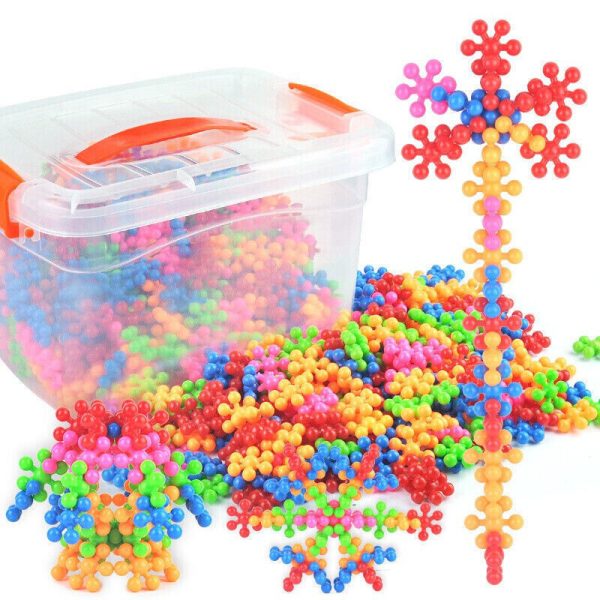 Flower Blocks Set In A Box 400 Pieces Multicolor - Image 2