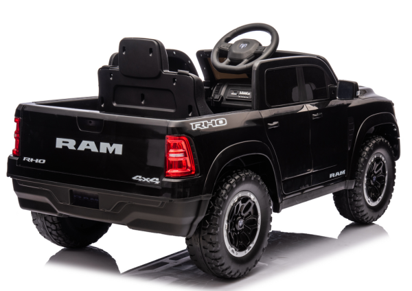Licencirani auto na akumulator ZB618P Dodge Ram 4x4 - crni - Slika 5