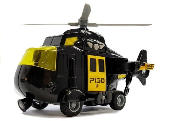 Helikopter za igru sa zvučnim i svjetlosnim efektima 1:20 - crno/žuti - Image 2