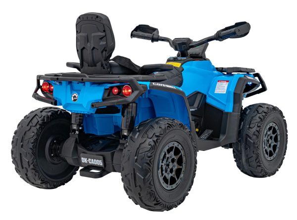 Quad na akumulator Can-Am Outlander ATV 4x4 200W - plavi - Image 8