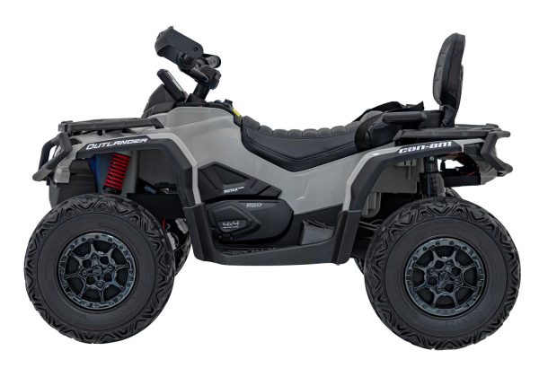 Quad na akumulator Can-Am Outlander ATV 4x4 200W - sivi - Image 5