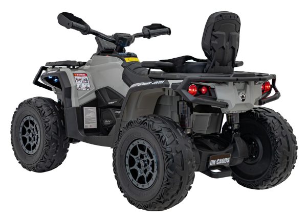 Quad na akumulator Can-Am Outlander ATV 4x4 200W - sivi - Image 6