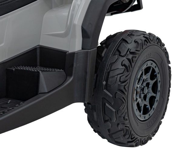 Quad na akumulator Can-Am Outlander ATV 4x4 200W - sivi - Image 17