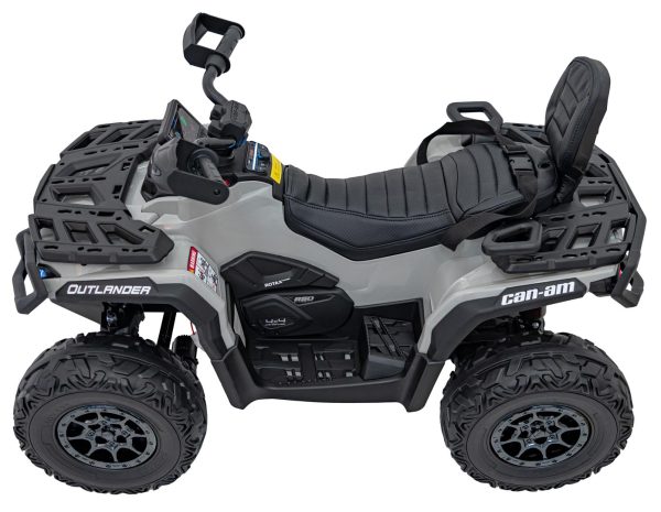 Quad na akumulator Can-Am Outlander ATV 4x4 200W - sivi - Image 20