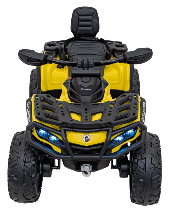 Quad na akumulator Can-Am Outlander ATV 4x4 200W - žuti - Image 20