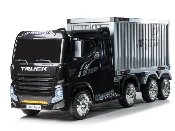 Electric Ride On Truck JJ2011 Black - Image 2