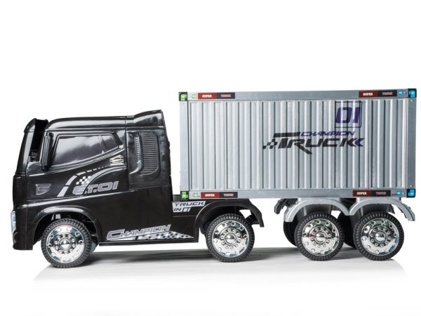 Electric Ride On Truck JJ2011 Black - Image 3