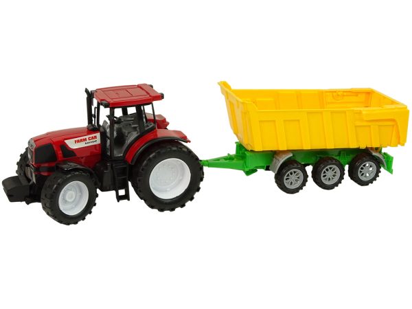 Tractor Red Tipper Truck Yellow Tractor 50 cm - Image 2