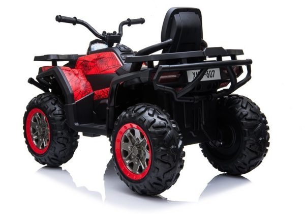 Quad na akumulator XMX607 Spyder 4×4 – crveni/lakirani - Image 6