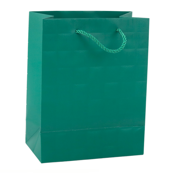 Elegant Embossed Squares Gift Bag 23 x 18 x 10.5 cm - Slika 3