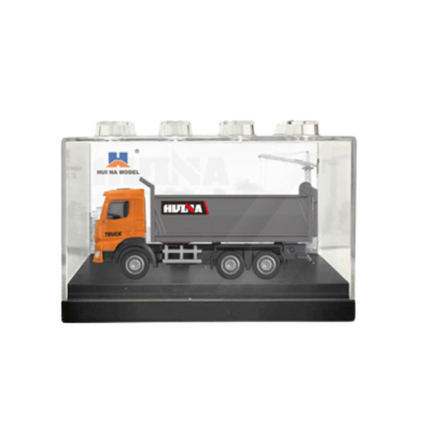Dump Truck Metal Collectible Model Huina Orange 1:80 - Slika 3