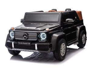 Licencirani auto na akumulator Mercedes Benz MAYBACH G650 STRONG - dvosjed - crni