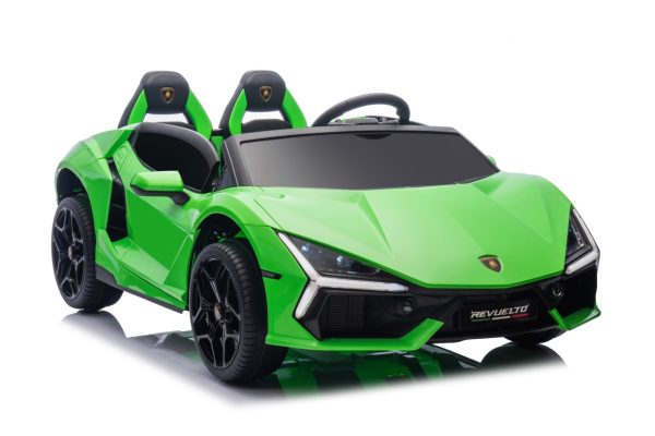 Licencirani auto na akumulator Lamborghini Revuelto XL STRONG - dvosjed - zeleni