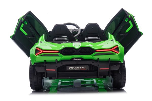 Licencirani auto na akumulator Lamborghini Revuelto XL STRONG - dvosjed - zeleni - Image 10