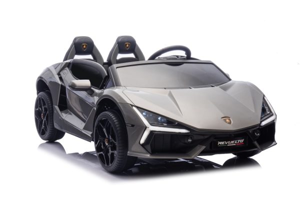 Licencirani auto na akumulator Lamborghini Revuelto XL STRONG - dvosjed - sivi