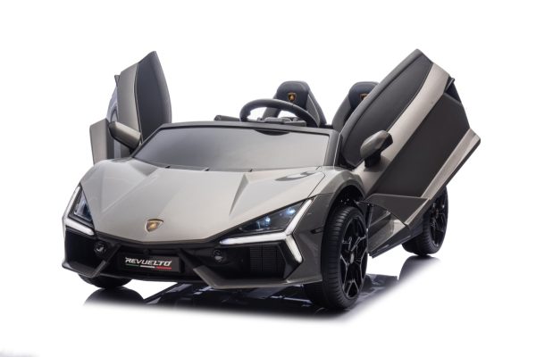 Licencirani auto na akumulator Lamborghini Revuelto XL STRONG - dvosjed - sivi - Image 8