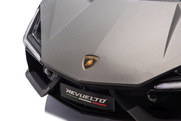 Licencirani auto na akumulator Lamborghini Revuelto XL STRONG - dvosjed - sivi - Image 13