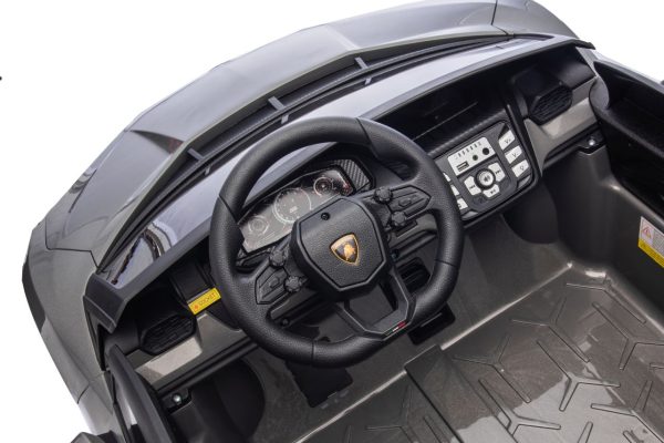 Licencirani auto na akumulator Lamborghini Revuelto XL STRONG - dvosjed - sivi - Image 17