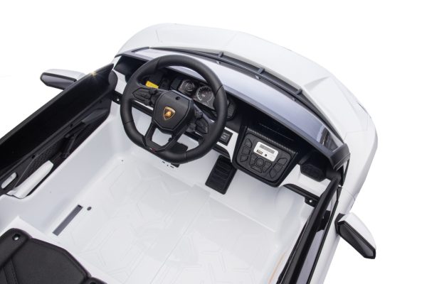 Licencirani auto na akumulator Lamborghini Revuelto XL STRONG - dvosjed - bijeli - Image 10