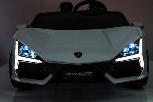 Licencirani auto na akumulator Lamborghini Revuelto XL STRONG - dvosjed - bijeli - Image 12