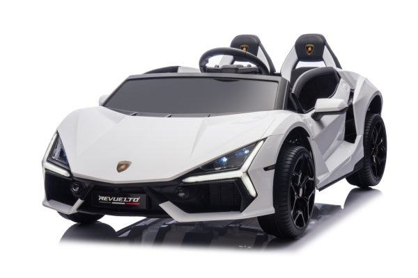 Licencirani auto na akumulator Lamborghini Revuelto XL STRONG - dvosjed - bijeli - Image 15