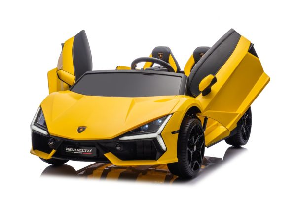 Licencirani auto na akumulator Lamborghini Revuelto XL STRONG - dvosjed - žuti - Image 2