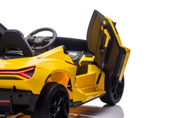 Licencirani auto na akumulator Lamborghini Revuelto XL STRONG - dvosjed - žuti - Image 6