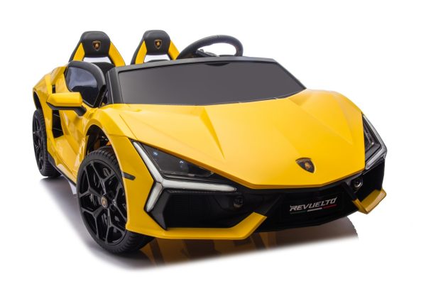 Licencirani auto na akumulator Lamborghini Revuelto XL STRONG - dvosjed - žuti - Image 18