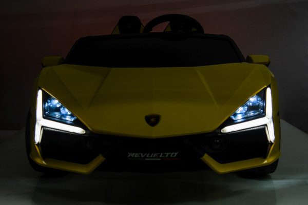 Licencirani auto na akumulator Lamborghini Revuelto XL STRONG - dvosjed - žuti - Image 20