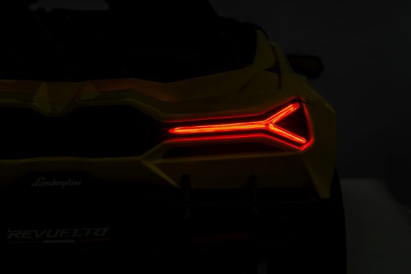 Licencirani auto na akumulator Lamborghini Revuelto XL STRONG - dvosjed - žuti - Image 22